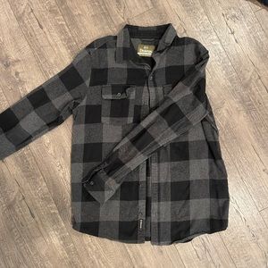 🖤Dravus Grey & Black Flannel🤍